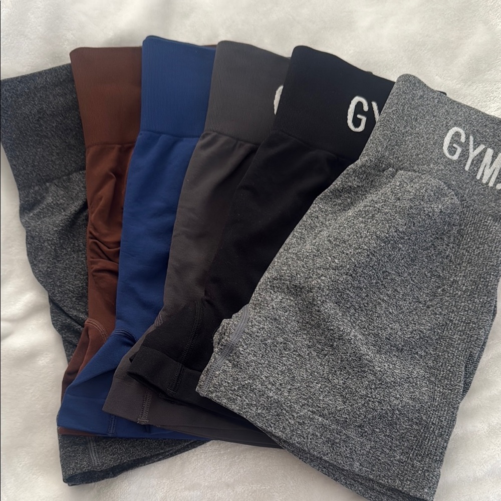 Gymshark Seamless Shorts Set